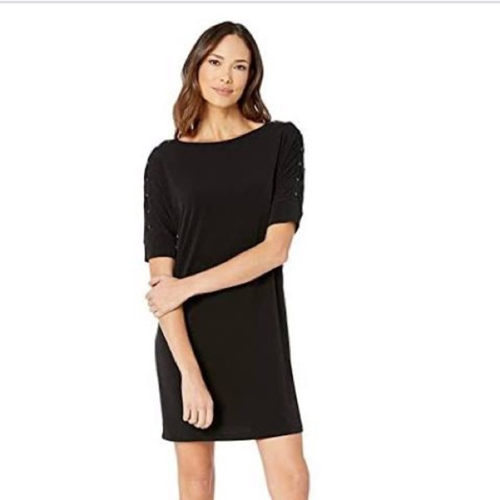 NWT Michael Kors Dolman Sleeve Grommet Dress Sz S